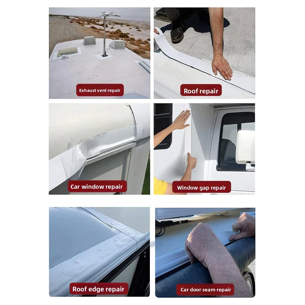 RV Butyl Roof Sealing Tape – Waterproof & UV Resistant