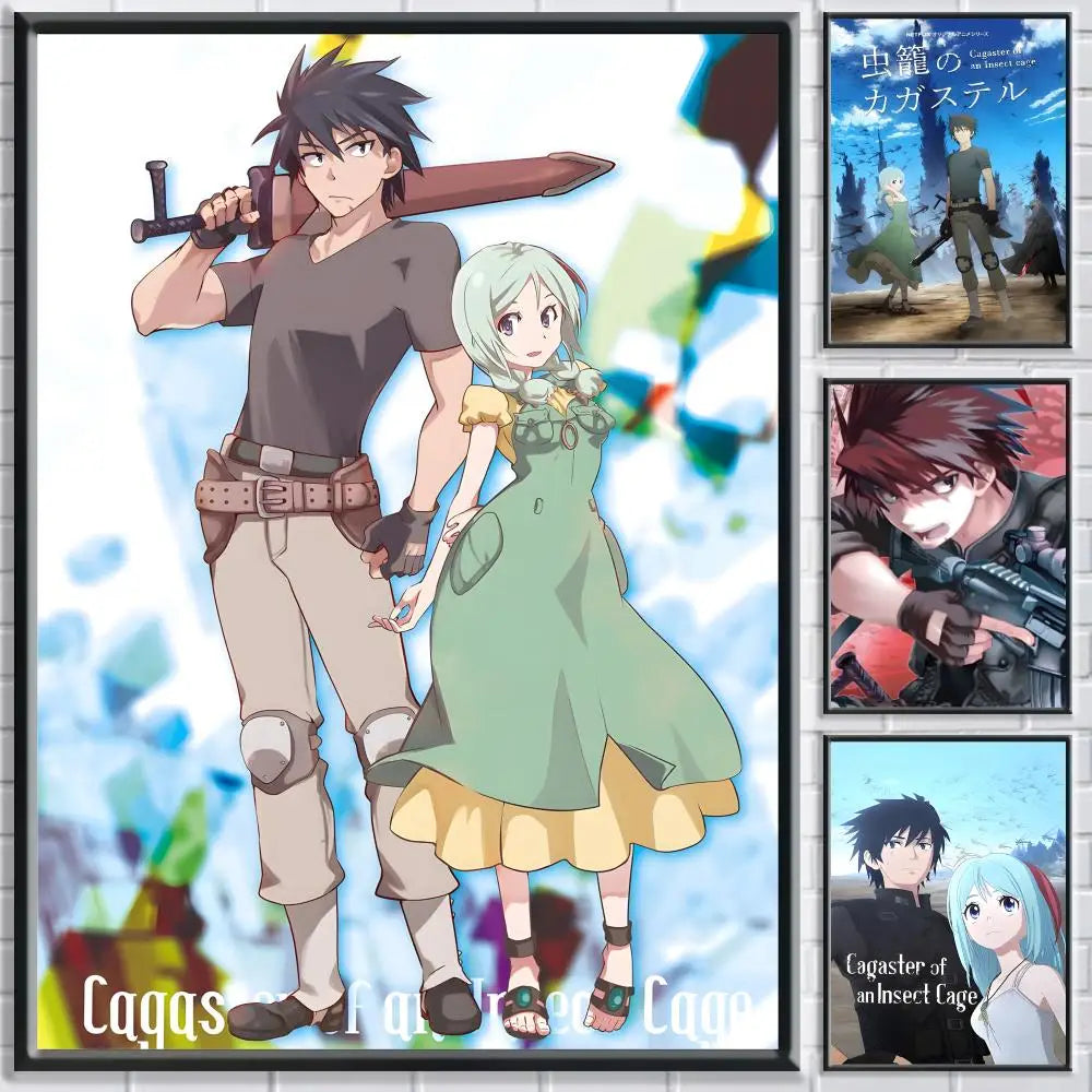 Cagaster of an Insect Cage Anime Poster | HD Self-Adhesive Wall Art