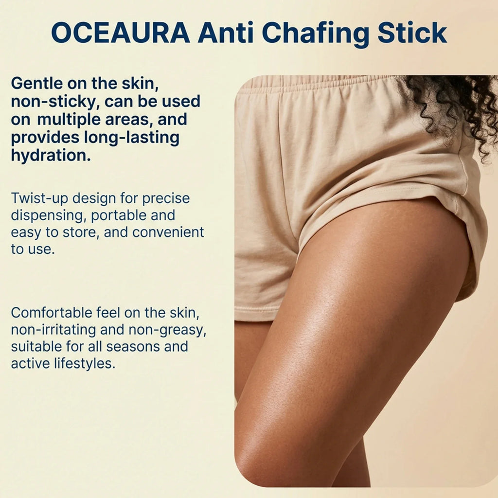 OceAura Anti-Chafe Stick – Sweat-Proof Skin Protection 15g