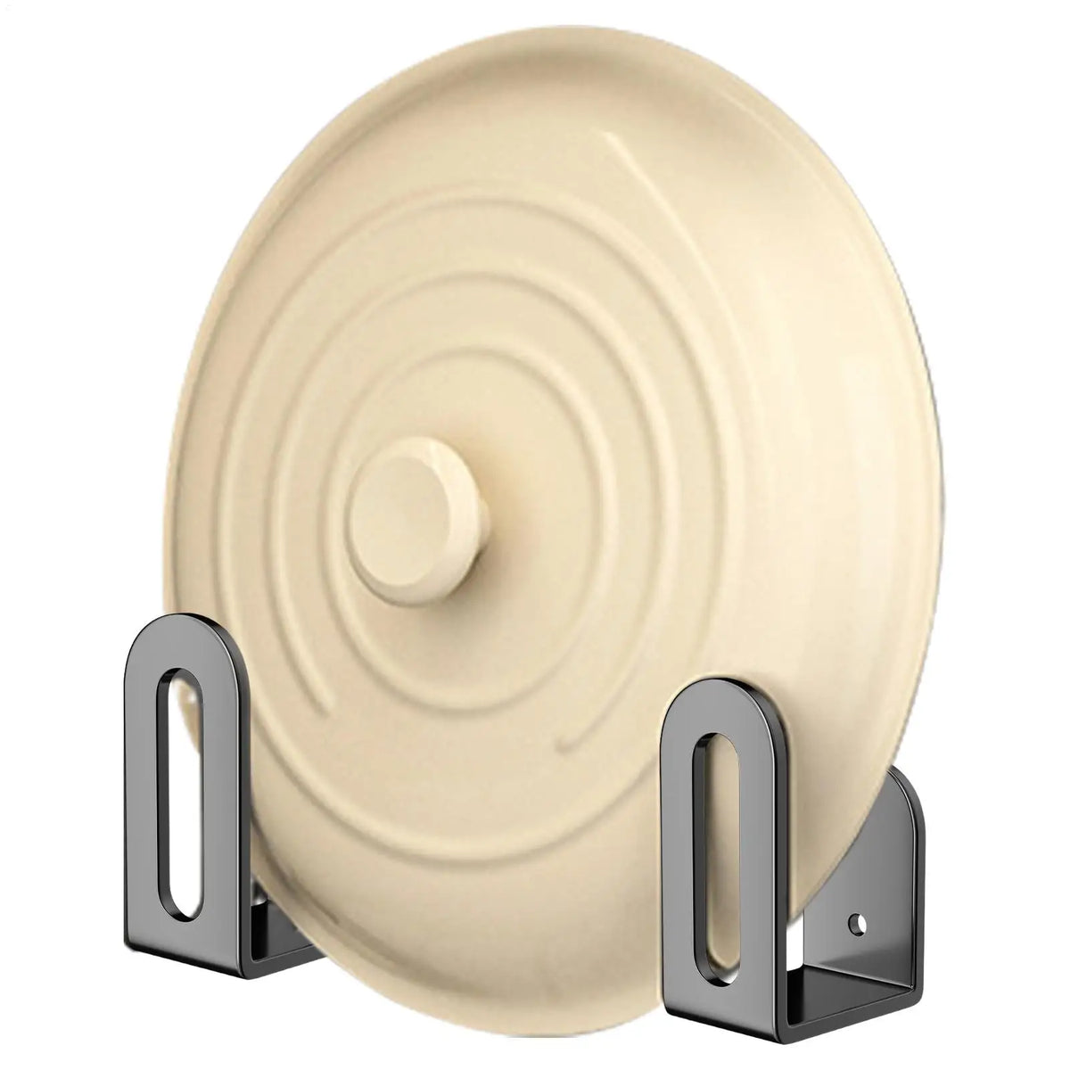 Pot Lid Organizer Wall Mount Hanger Adhesive Rack Space Saving