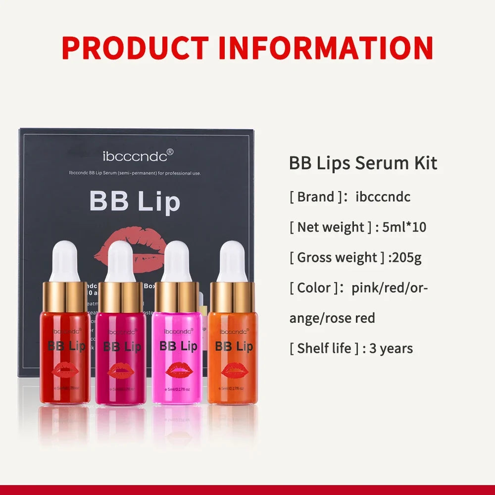 BB Lips Ampoule Serum Starter Kit | Semi-Permanent Lip Color