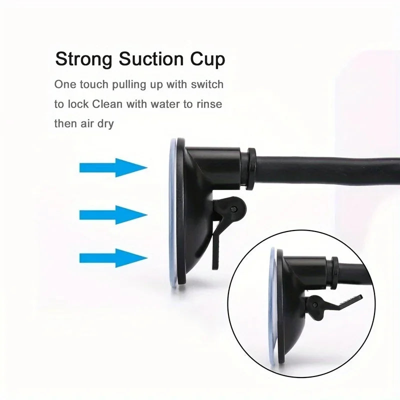 360° Car Dashboard Phone Mount – Universal Suction Cup Holder