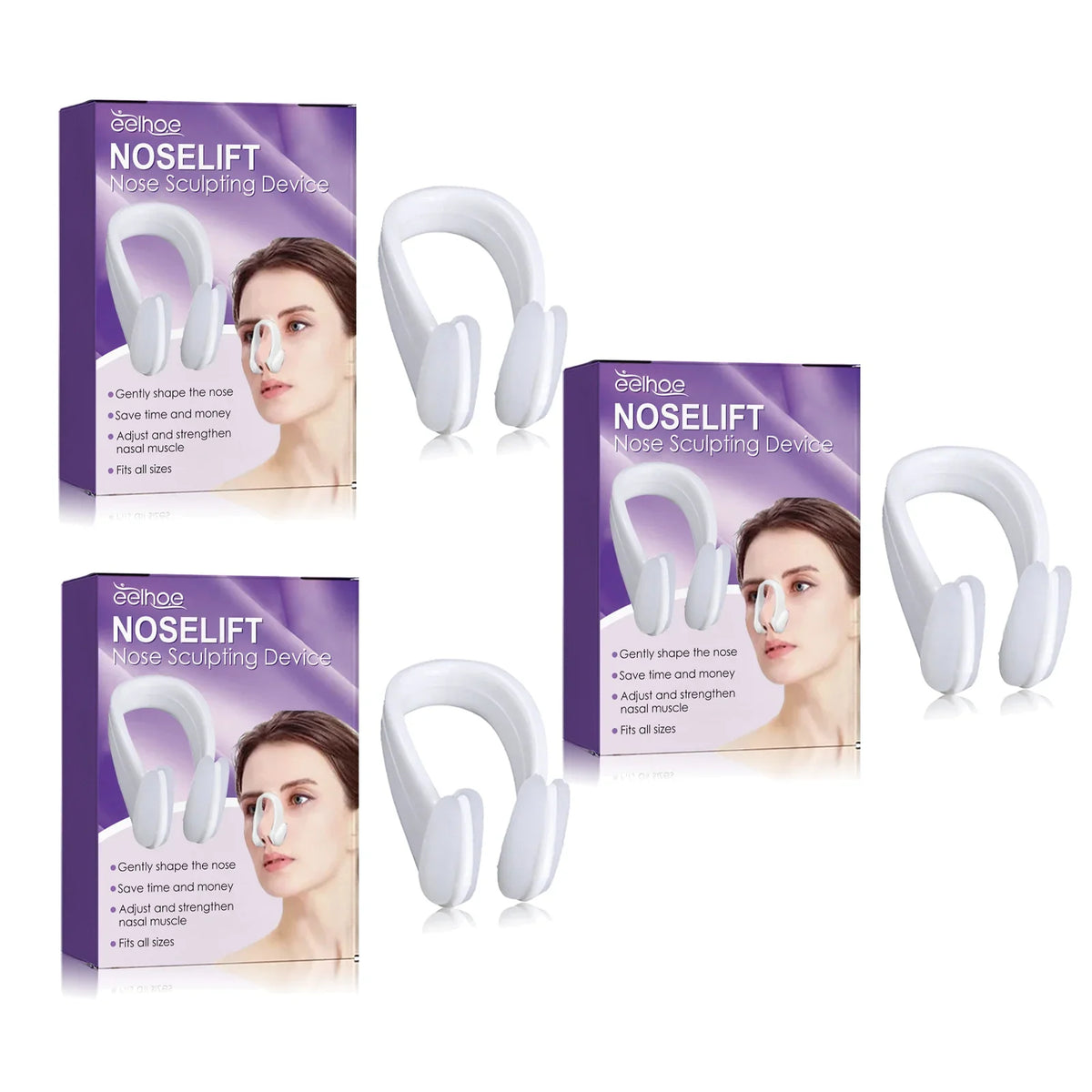Silicone Nose Contour Clip – Facial Massager Beauty Tool