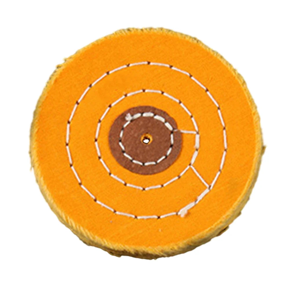 NEWONE 100mm Cloth Buffing Wheel – 4" Polishing Pad for Grinder