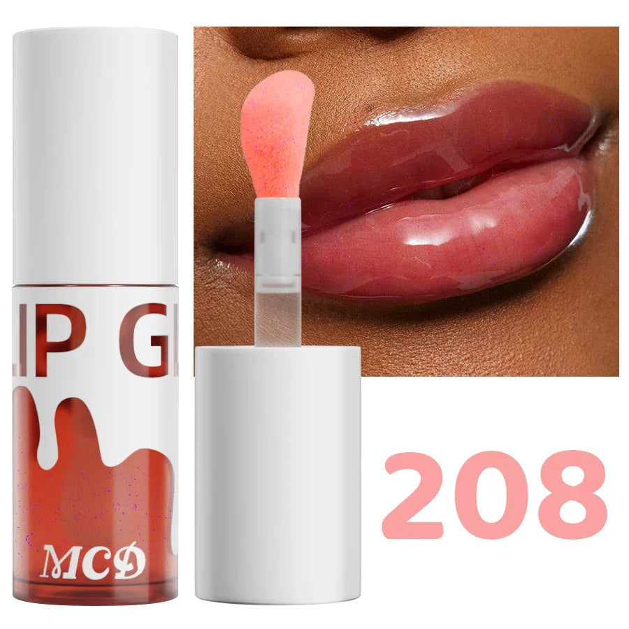 MCD Glitter Shimmer Lip Oil – Hydrating Plumping Glow Gloss