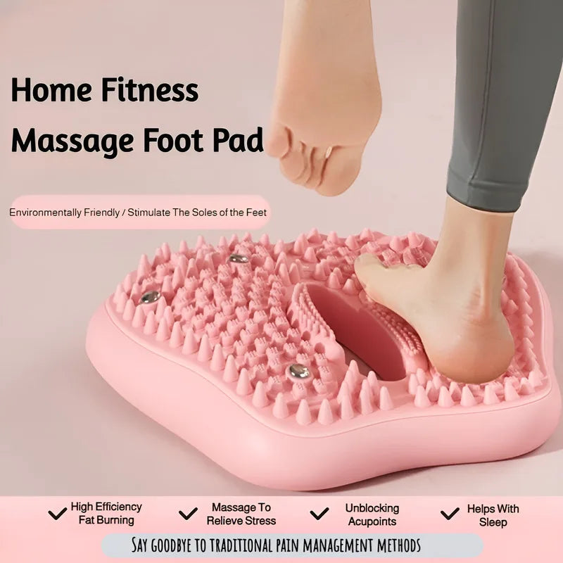 Inflatable Foot Massage Mat | Acupressure Magnetic Stepper Pad