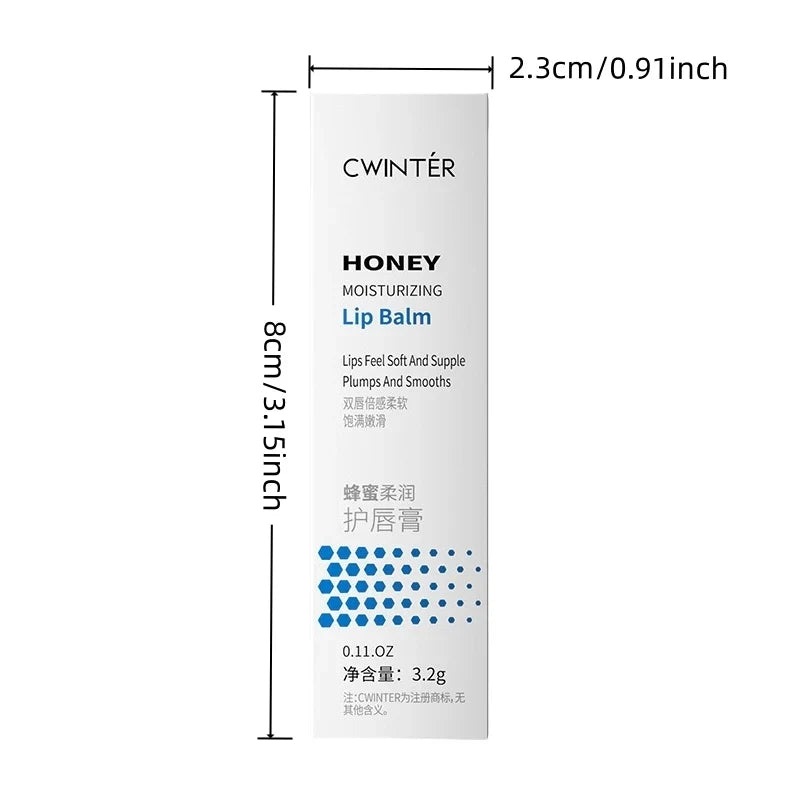 Honey Lip Balm 2-Pack – All-Day Hydration & Natural Finish