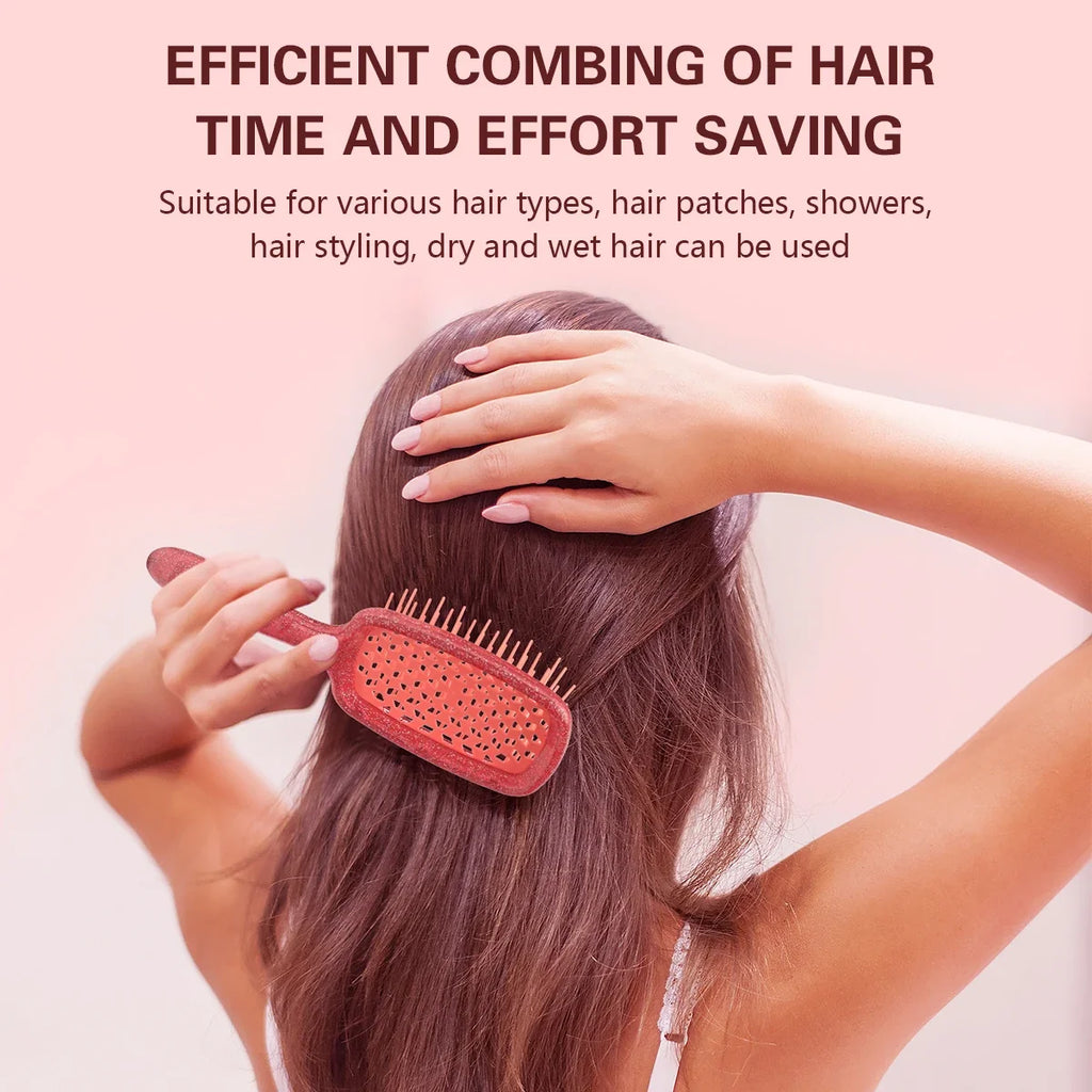 Honeycomb Air Cushion Detangling Comb – Anti-Static Hair Brush