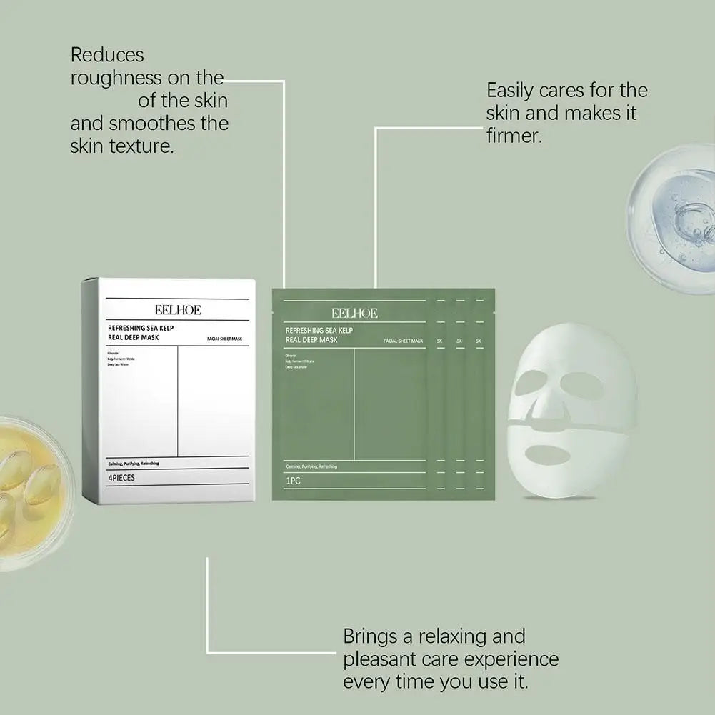 Seaweed Collagen Overnight Hydrogel Face Mask – Firm & Hydrate