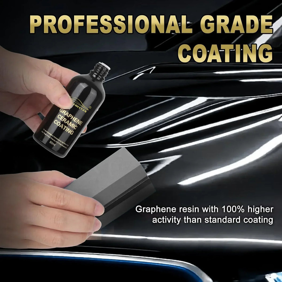 Advanced Graphene Ceramic Coating Self Cleaning Effect Ultra Gloss