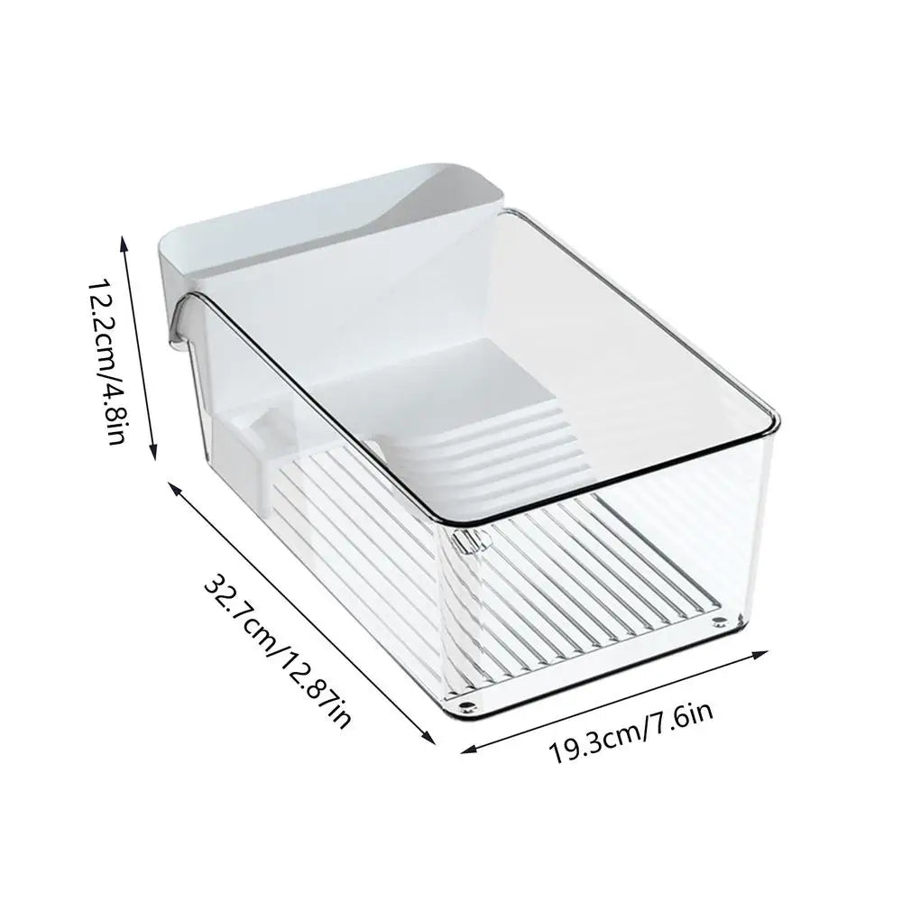 Small Turtle Tank Reptile Habitat Box Transparent Tortoise Breeding