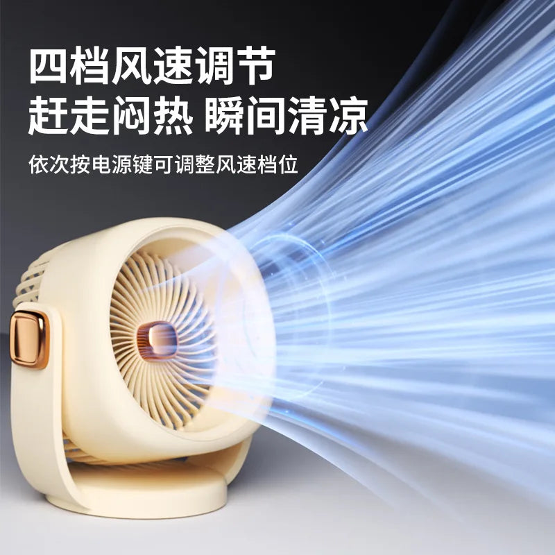 URGGU 2-in-1 USB Desktop & Wall Fan – Air Circulation Fan