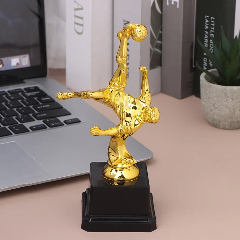 Mini Soccer Trophy for Kids – Plastic Football Award Prize
