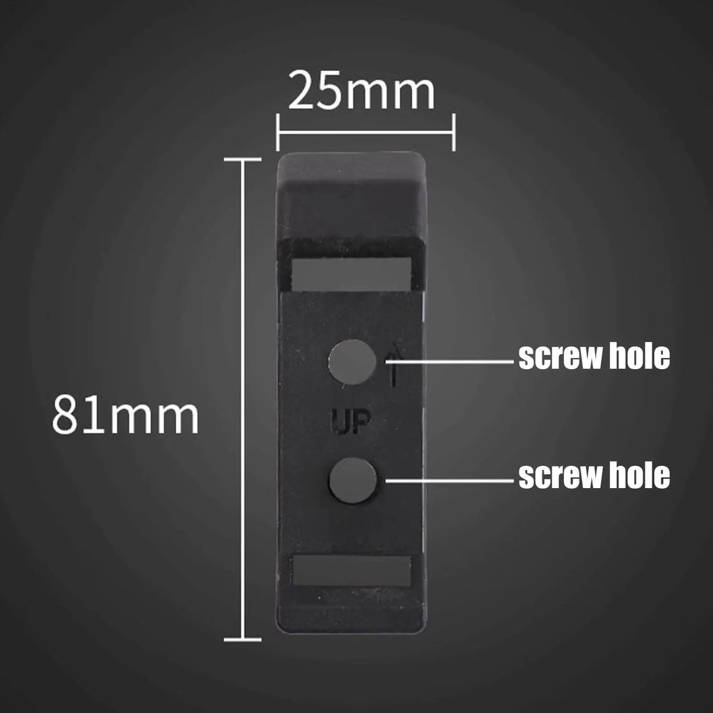 Fishing Reel Wall Mount Holder – ABS Storage Rack with Screws