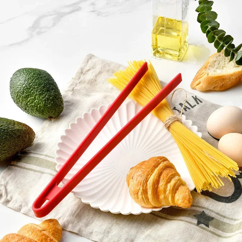 Silicone Food Tongs | Non-Slip BBQ & Kitchen Serving Tongs