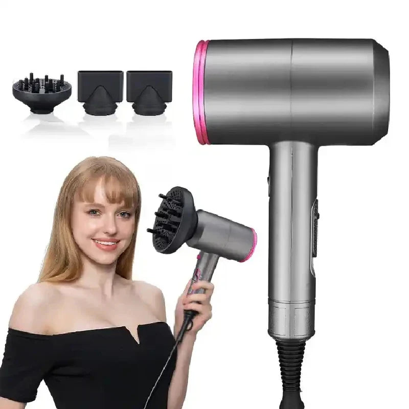 PDQ 1800W Negative Ion Professional Hair Dryer with Diffuser
