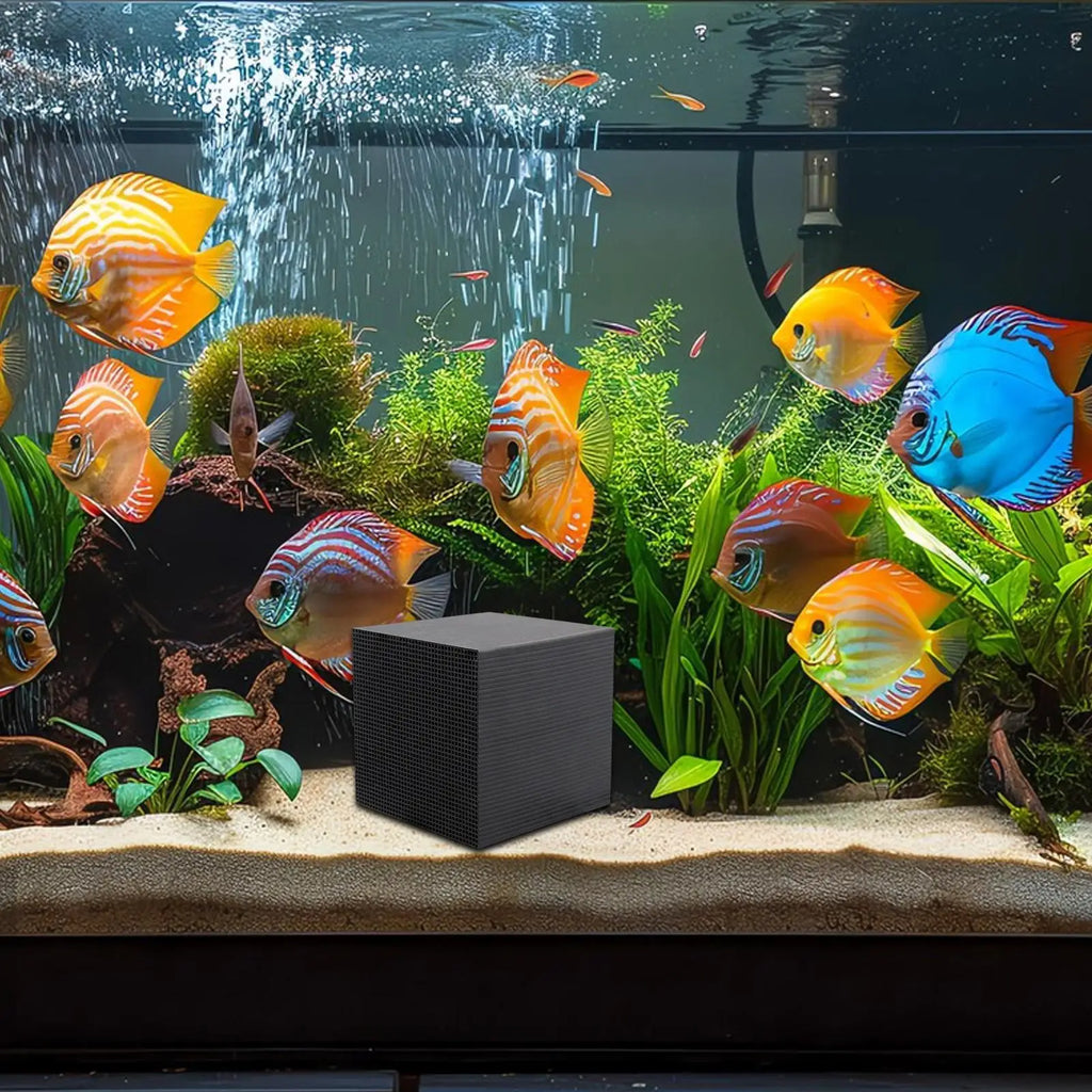 Aquarium Activated Carbon Filter Cube – Water Purifier