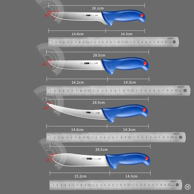 Professional Stainless Steel Boning Knife – Butcher Meat Knife