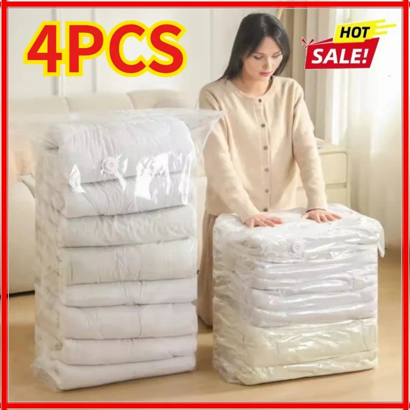 Reusable Compression Empty Bag Sealer Clothes Travel Packing