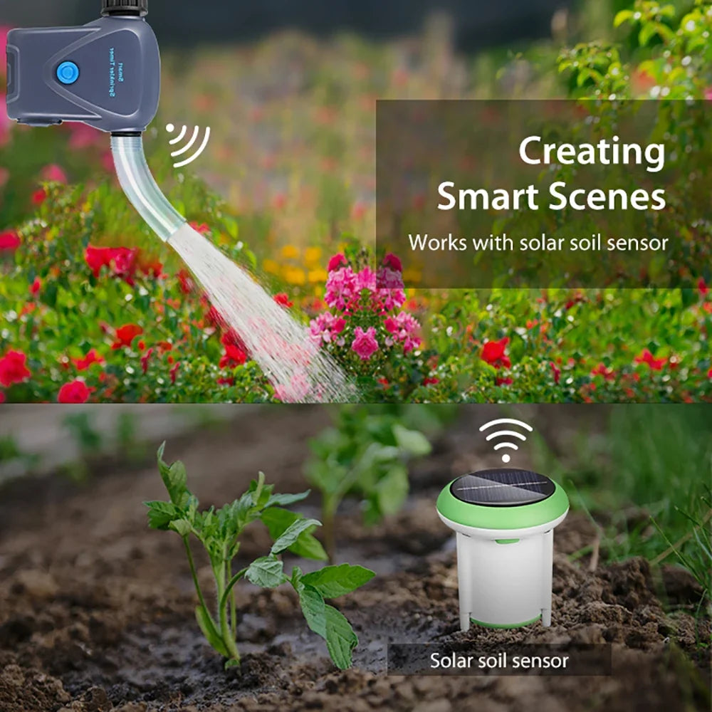 Tuya Zigbee Smart Sprinkler Timer Garden Watering IP66 Waterproof