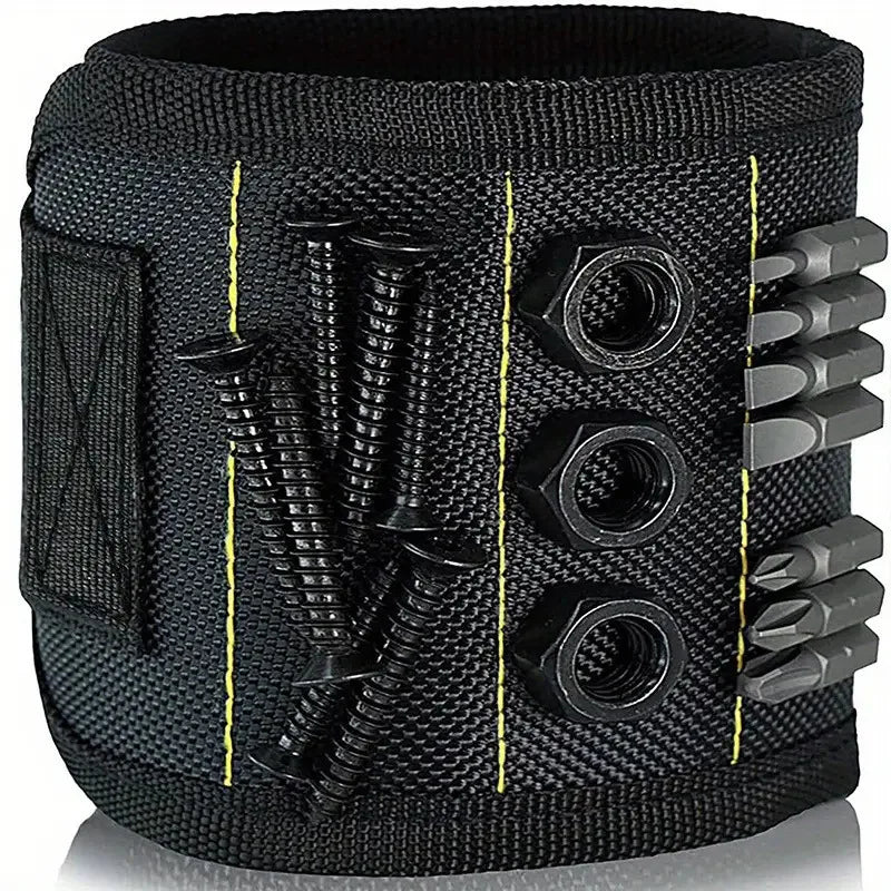 Magnetic Wrist Strap Tool Band | Screw & Parts Holder
