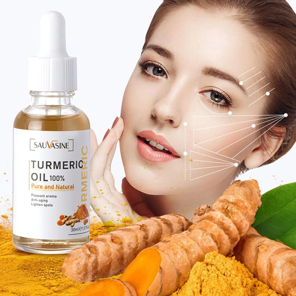 5-Piece Turmeric Skincare Set – Serum, Cream, Soap & Oil