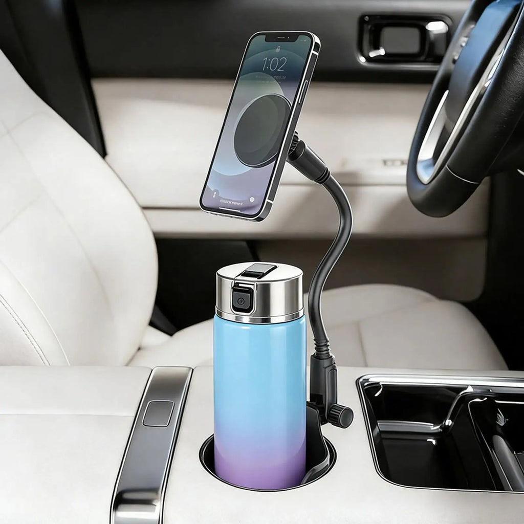 360° Magnetic Car Cup Holder Phone Mount | All Vehicles