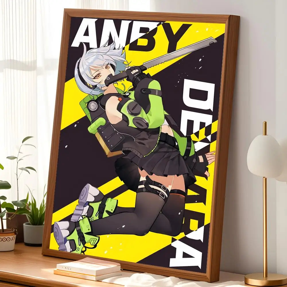 Zenless Zone Zero Self-Stick HD Wall Poster – Waterproof