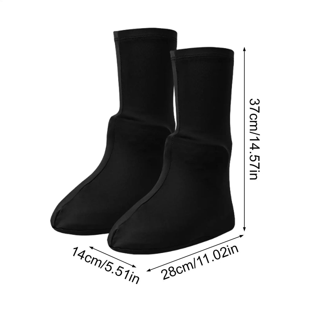 High Top Shoe Covers – Elastic Hiking Boot Protectors (1 Pair)
