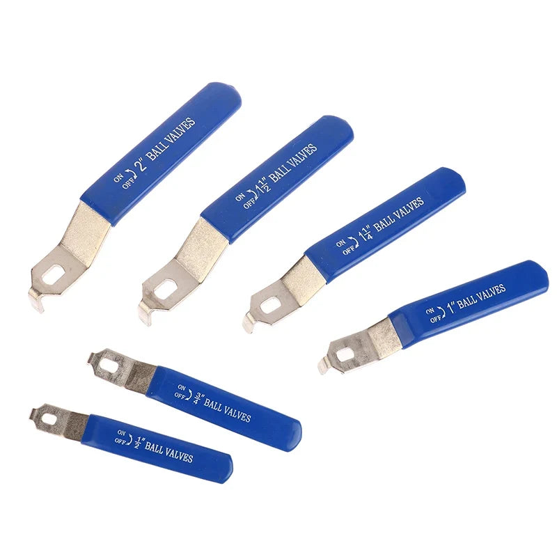 Blue Handle Stainless Steel Ball Valve Accessories Water Pipe Switch