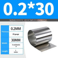 304 Stainless Steel Strip Sheet Foil 1M | 0.03–0.5mm Thick