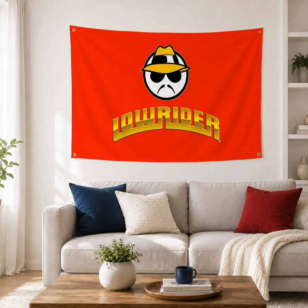 Lowrider Art Flag – Indoor Wall & Outdoor Event Banner