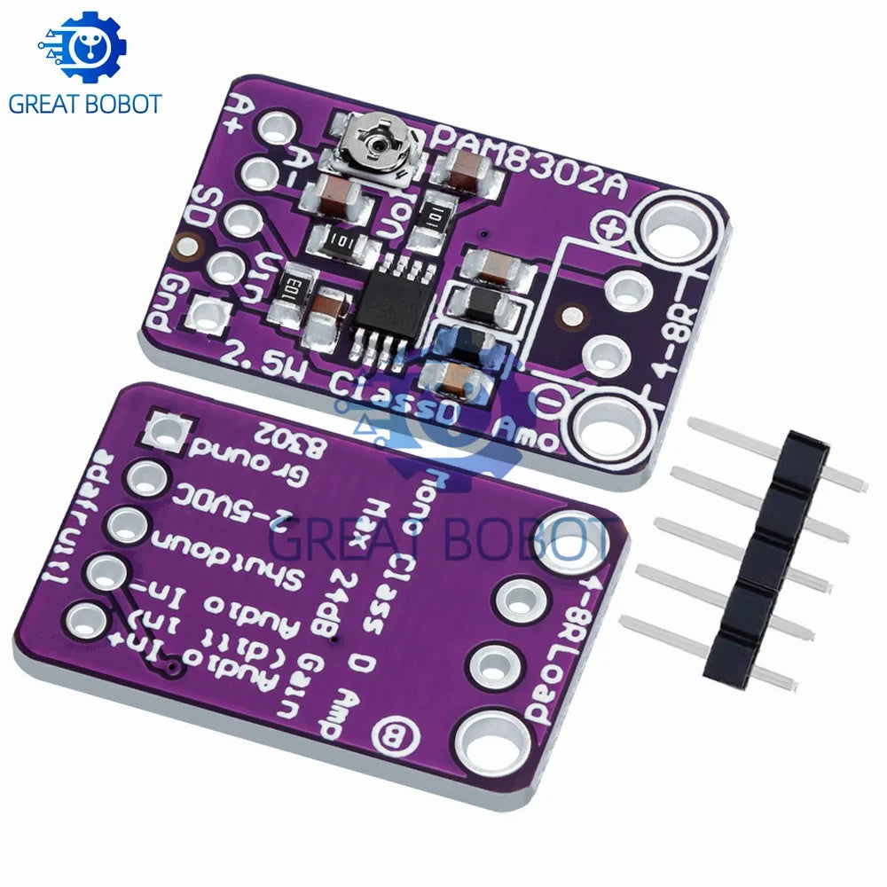 PAM8302 2.5W Class D Audio Amplifier Module – CJMCU-832