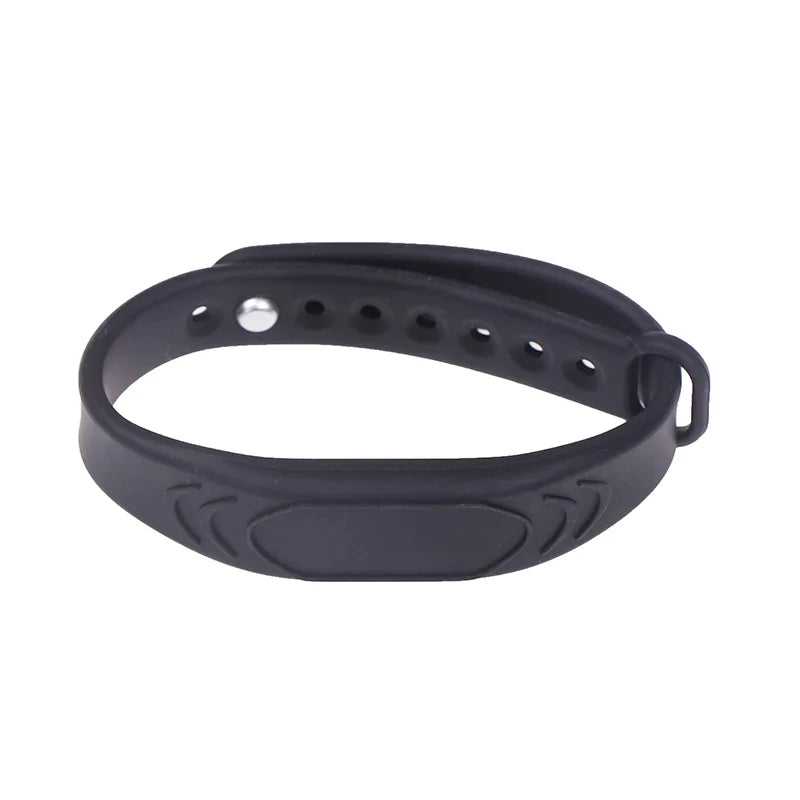Silicone RFID Wristband 125KHz 13.56MHz Waterproof IC Chip
