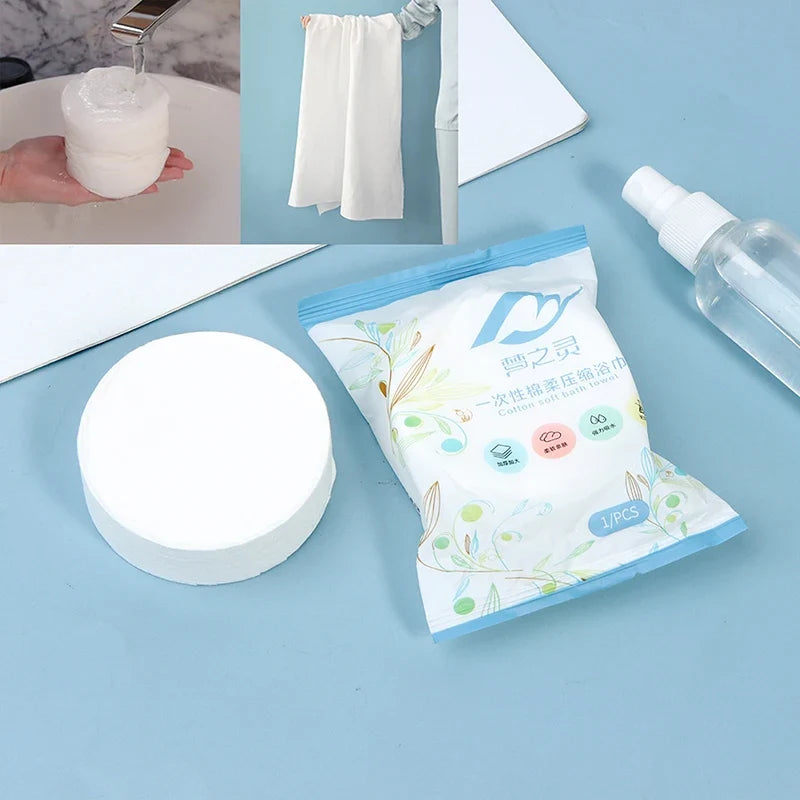 Large Disposable Bath Towel – Portable Quick-Dry Travel Towel
