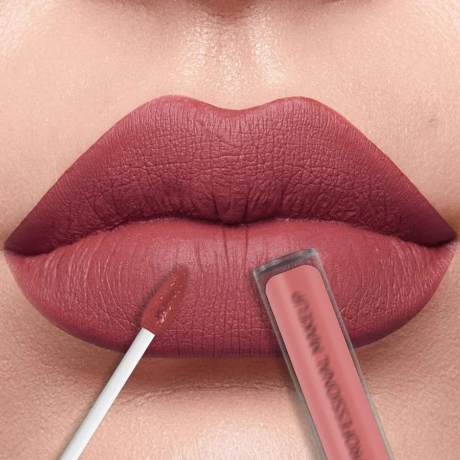 KAFURUX Matte Liquid Lipstick – Velvet, High Pigment, Waterproof