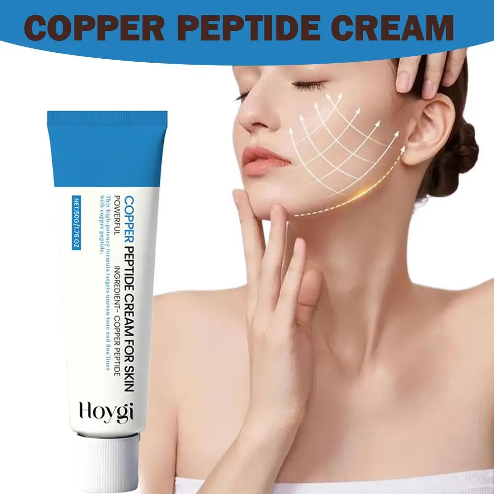 Copper Peptide Face Cream 50g – Anti-Wrinkle Moisturizer