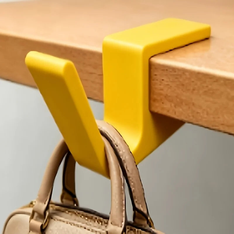 No-Drill Desk Hook – Desktop Bag Hanger & Hanging Clip