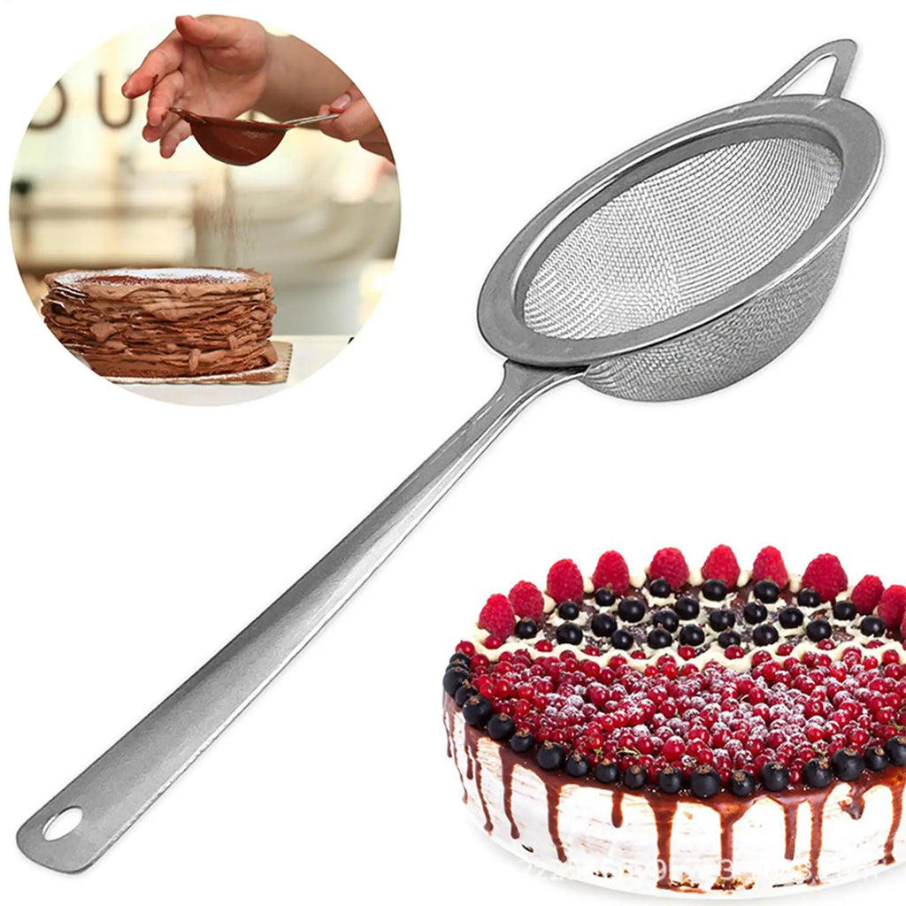 Flour Duster Baking Stainless Steel Even Dispensing Powdered Sugar