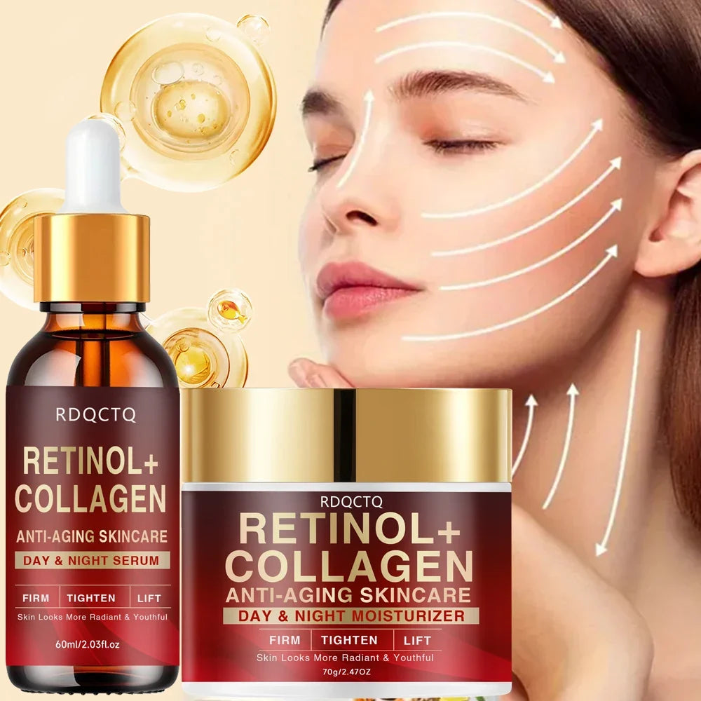 Retinol Collagen Firming Day & Night Serum – Anti-Aging Essence