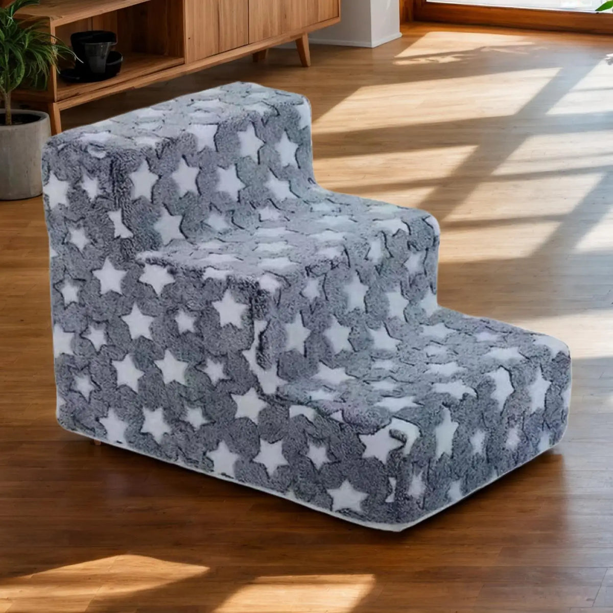 Dog Steps Bed 3 Non-slip Cat Stairs Ramp Couch Removable Ladder