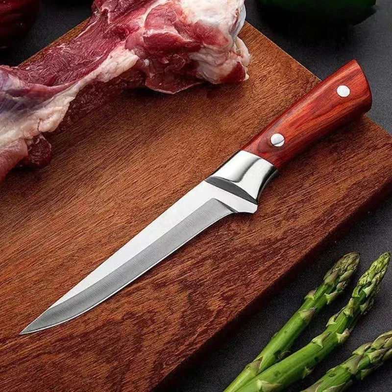 5.9" Hand Forged Boning & Fillet Knife – Stainless Steel