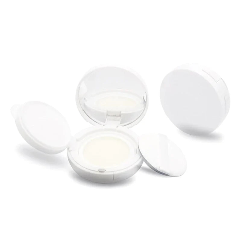 Empty Air Cushion Compact Case with Mirror & Puff – 15g