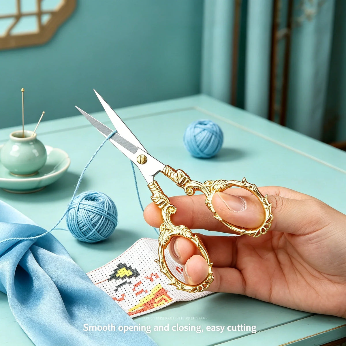 Stainless Steel Embroidery & Tailor Scissors | Sewing DIY Tool
