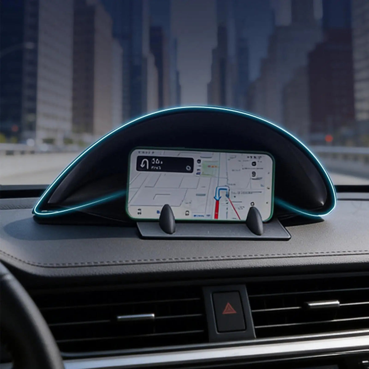 Car GPS Navigation Sunshade Visor Cover | Anti-Glare Dashboard