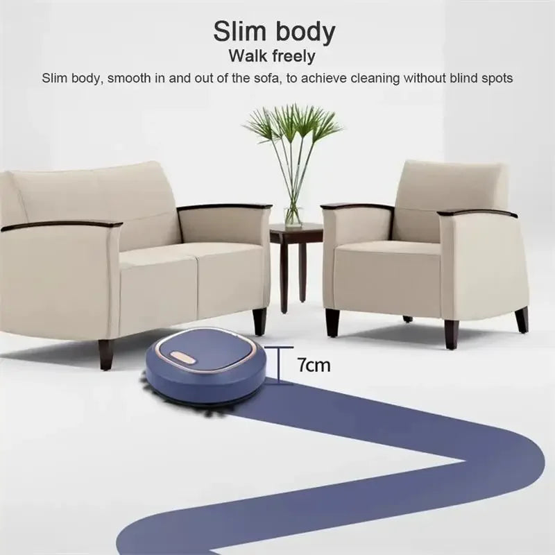 3-in-1 Robot Vacuum Cleaner – Auto Sweep, Mop & Vacuum