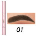 MCD 2-in-1 Waterproof Eyebrow Pencil & Brush Set – 3 Shades