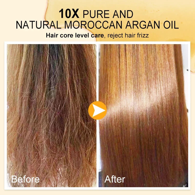PURC Moroccan Argan Oil Hair Smoothing Serum – Anti-Frizz 50ml