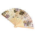 Colorful Bamboo Folding Fan – Wedding Gift & Photo Prop