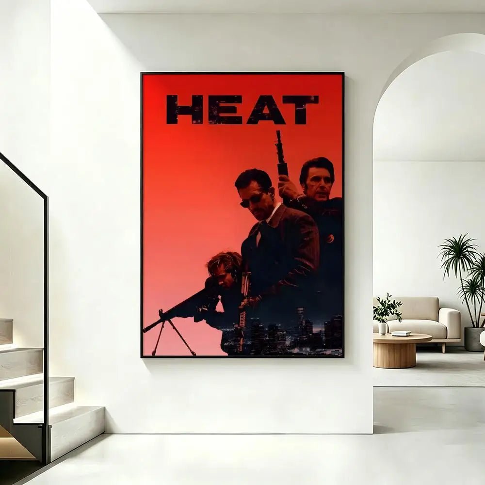 Movie Heat HD Art Poster – Waterproof Self-Adhesive Wall Decor